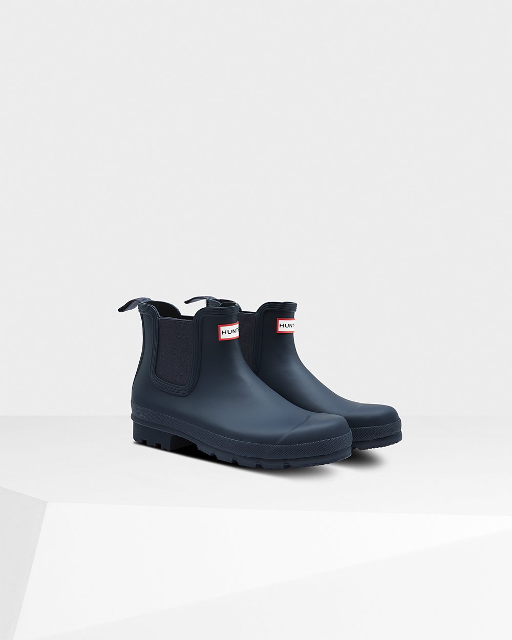 Hunter Original Chelsea Boots - For Sale Cheap Mens Navy - GWJZVO586